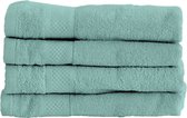 Handdoeken (50x100 cm) - Set van 4 stuks - Badtextiel - Cool Blue