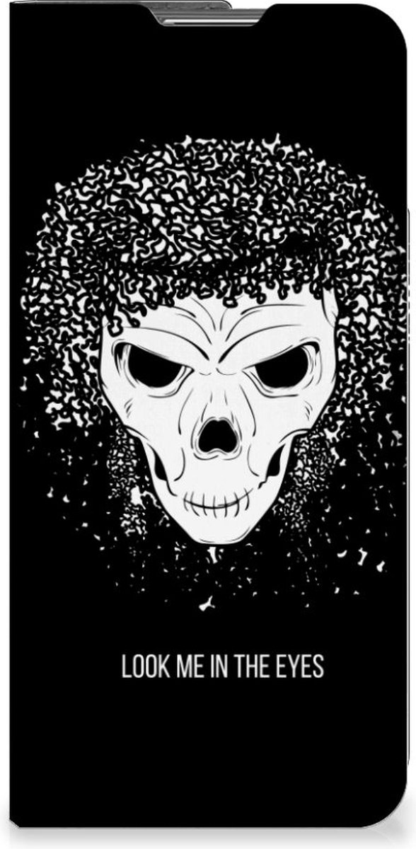 Mobiel BookCase OPPO Find X5 Pro Skull Hair