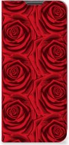 Mobiel Bookcase Nokia G50 Smart Cover Red Roses