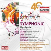 Concerto Köln & Dresdner Philharmonie - 40th Anniversary: Symphonic Highlights (10 CD)