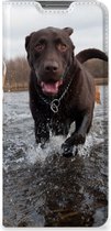 Standcase Hoesje OPPO Find X5 Smart Cover Honden Labrador