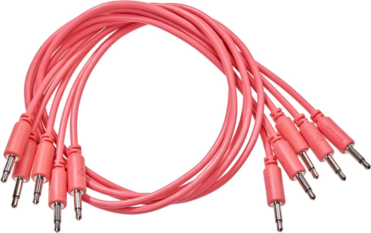 Black Market Modular Patch Cables 250mm Peach (5-Pack) - Patchkabel
