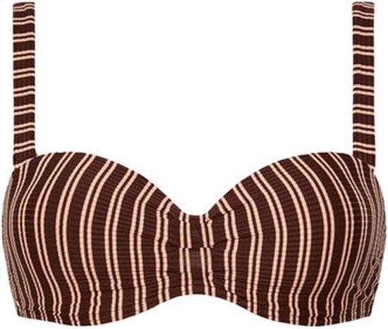 Beachlife Bikinitop - Sweet coffee - Maat 36C