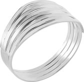 Zilver Gevlochten Ring