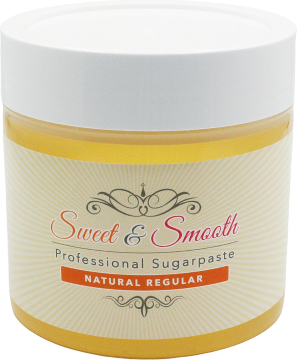 Sweet & Smooth - Professional Natural Sugar Wax - Regular - Suikerhars - Ontharing - 600g