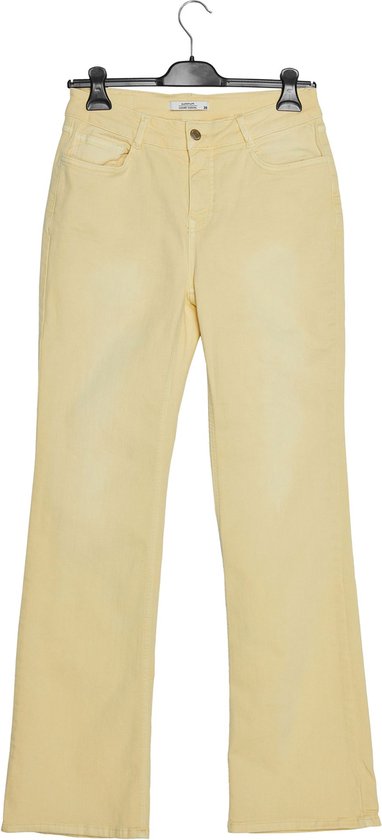 Summum Woman Broek Dames Pantalon Dameskleding 4s2247 11575 Geel Maat 44 bol