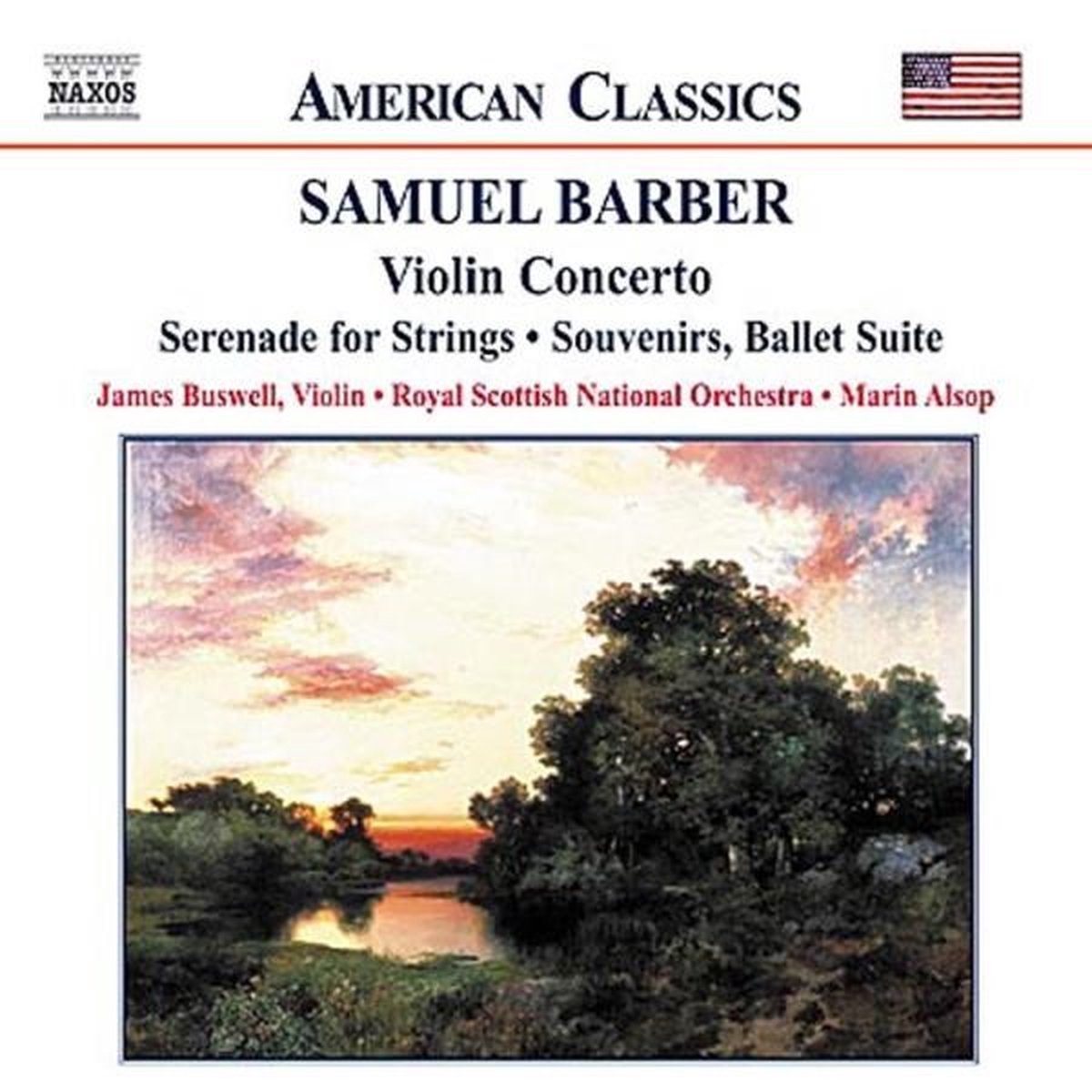 James Oliver Buswell - Barber: Violin Concertos (CD)