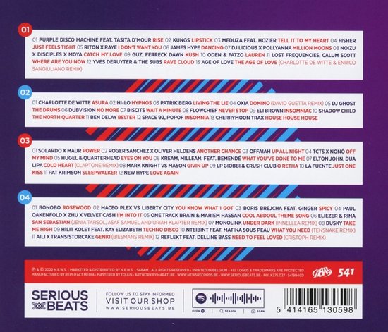Various Artists - Serious Beats 98 (4 CD) - various artists