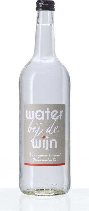 Water de Wijn mineraalwater met koolzuur in een 75cl fles. Doos flessen. | bol.com