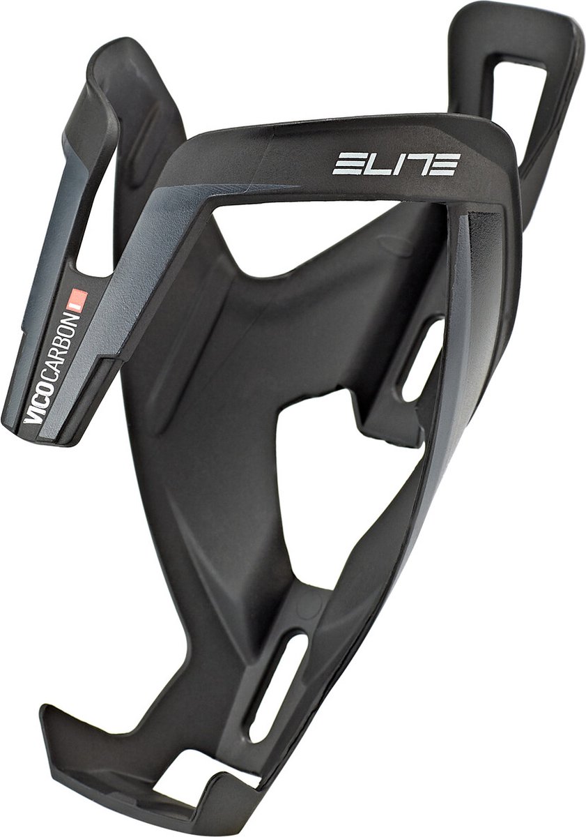 Elite Vico Bidonhouder Carbon, Mat Black Grapic