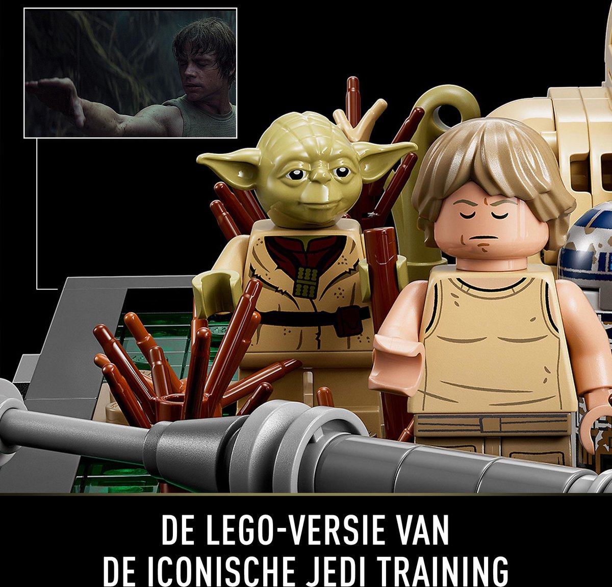 LEGO Star Wars Jedi Training op Dagobah Diorama - 75330 — afbeelding 9