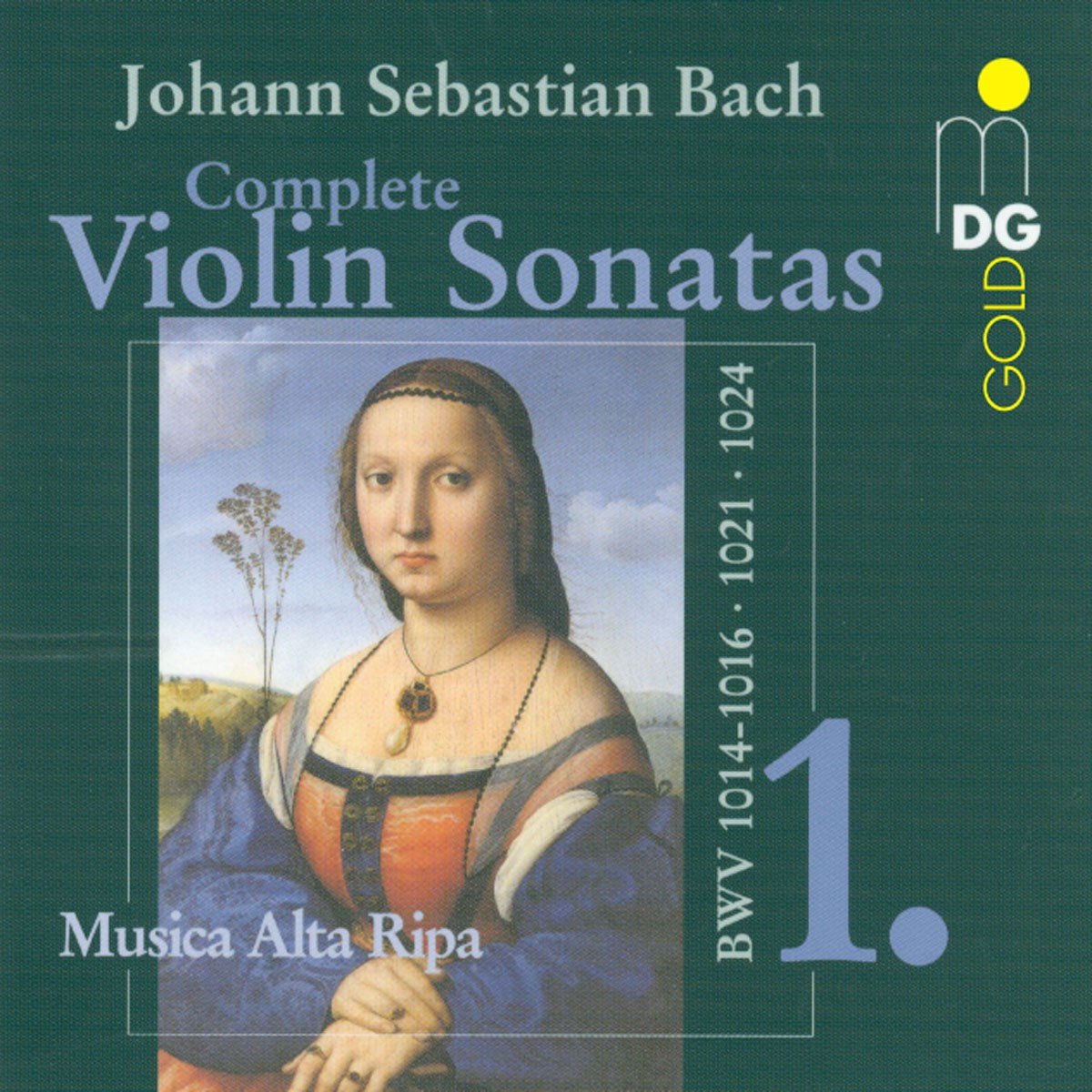Musica Alta Ripa - J.S. Bach: Complete Violin Sonatas Vol.1 (CD)