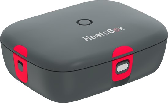 Boîte à lunch électrique Faitron Heatsbox Style - Boîte à lunch - Adultes - Acier inoxydable - Différents compartiments - Avec application smartphone - 220v - Pour repas chauds