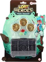 Toi Toys Lost Heroes Schatkist Piraat met munten en diamanten