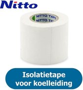 Nitto PVC Tape - Wit - Isolatietape voor koelleiding - 50mm (10 meter)