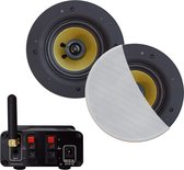 AquaSound BMN30EASY-RW Bluetooth versterker 30 Watt met Rumba speakers