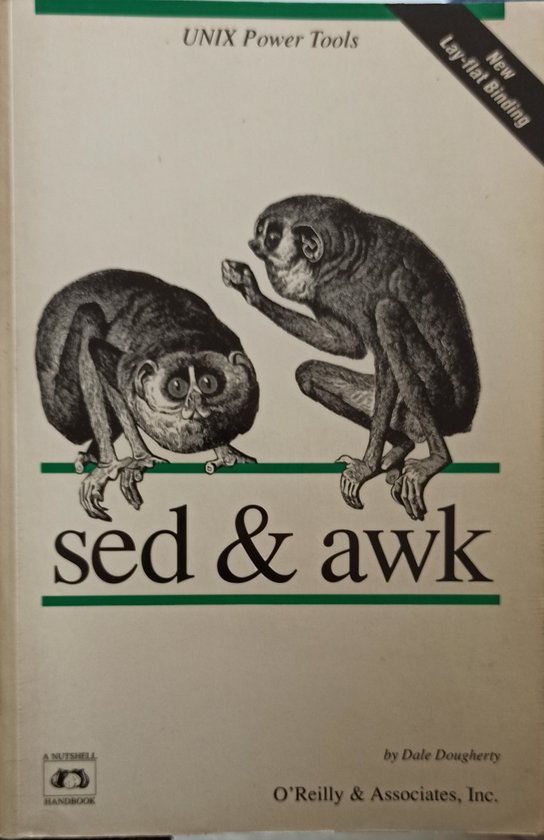 sed & awk Nutshell Handbook - cover