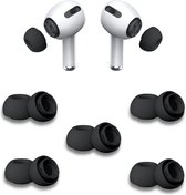 Embouts pour Apple Airpods Pro - Embouts Airpods Pro - Embouts de remplacement Airpods Pro - 5 paires d'embouts pour Airpods Pro - Grand / Zwart