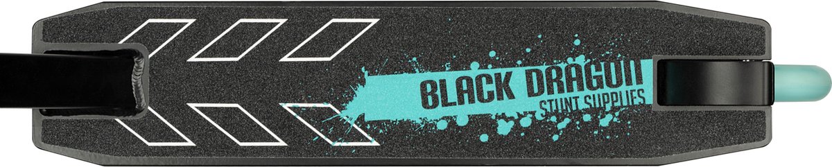 Black Dragon Stuntstep - Aluminium - Zwart/Blauw - Step - 100KG — afbeelding 3