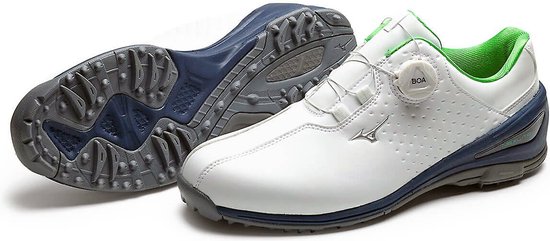 Mizuno Nexlite 006 Heren golfschoen BOA Wit groen Maat