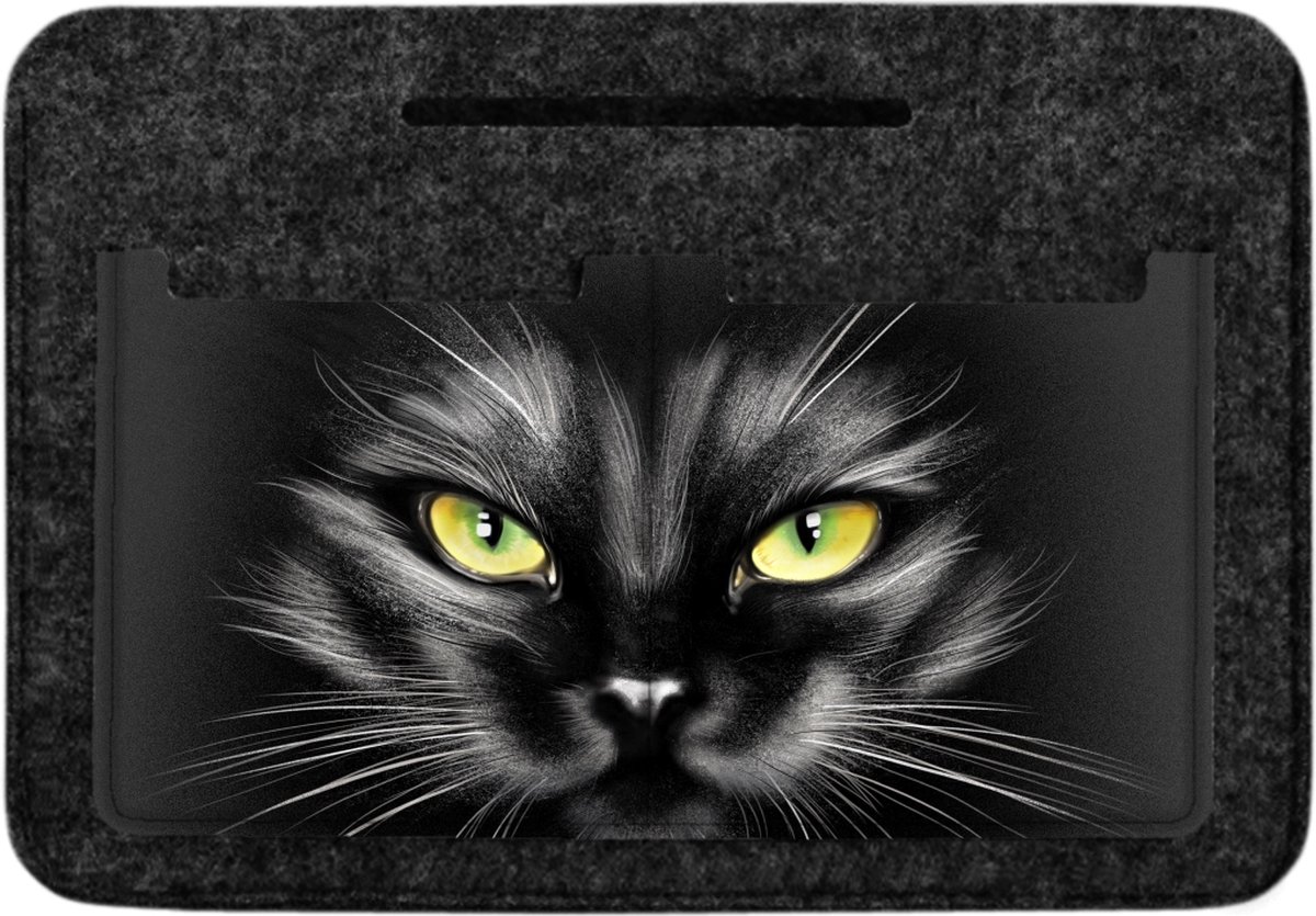 Bertoni - Premium Handtas Organiser Handtas Organiser Vilt Nero