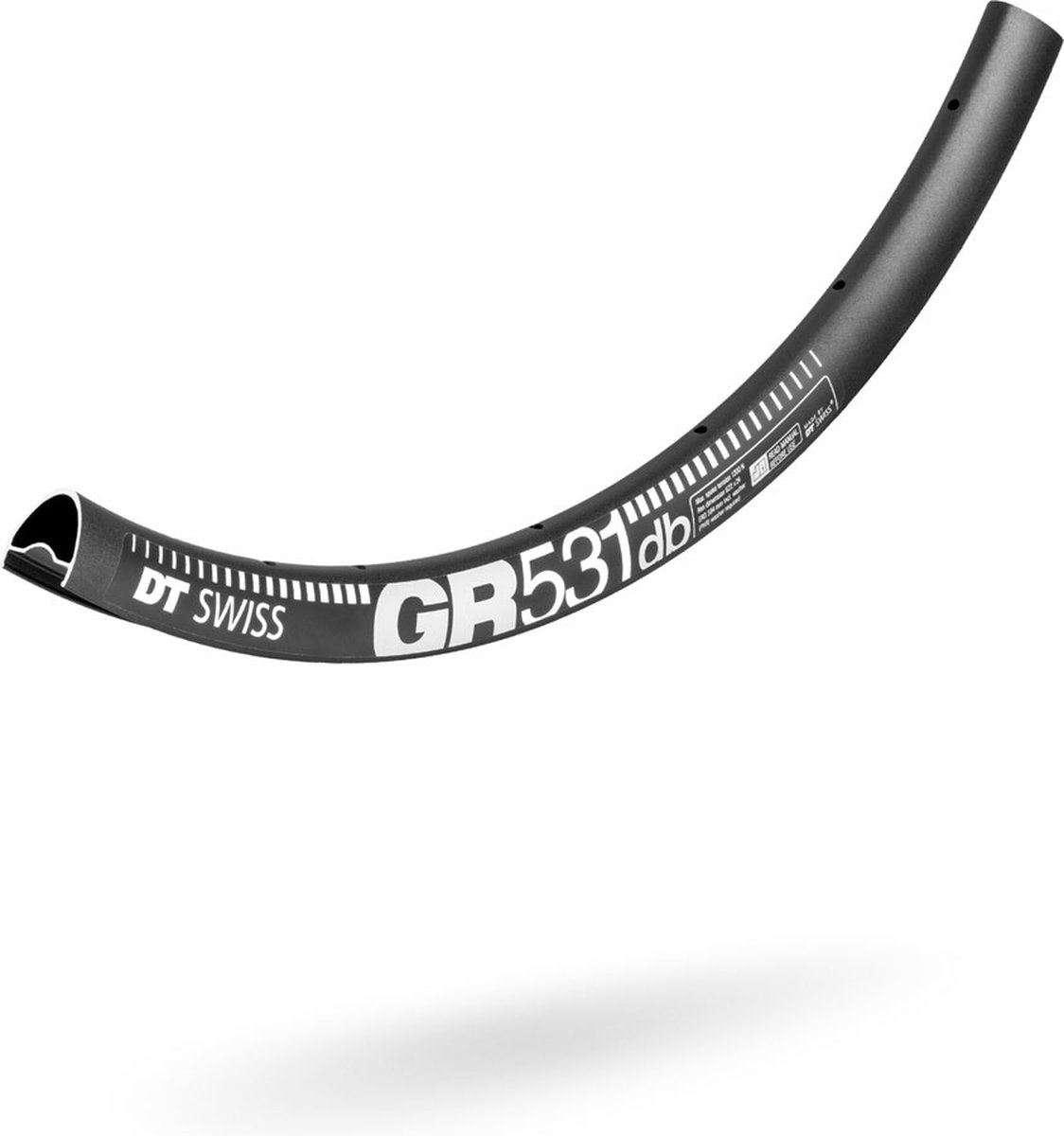 Dt Swiss Gr 531 Disc Velg Zwart 650B - 27.5´´ 28H