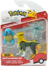 8 Pcs / Set Pokemon Pikachu Figures Popplio Rowlet Cosmog Metang Eevee  Litten Wobbuffet Pika Action Figure