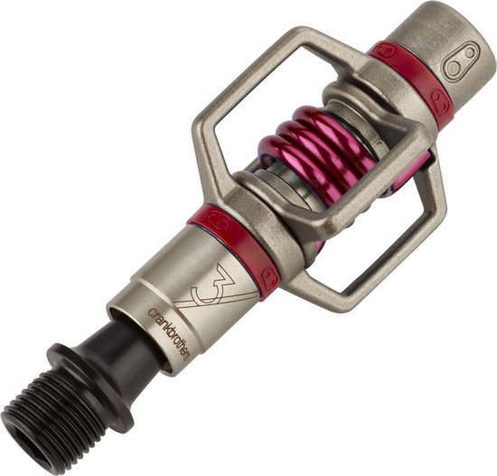 Crankbrothers Pédales Stamp 1 Rouge, Small | Maciag Offroad