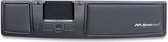 Mousetrapper®Prime - draadloze bluetooth trackpad - kunstleder - kunsstof - centrische muis - ergonomische muis - zwart