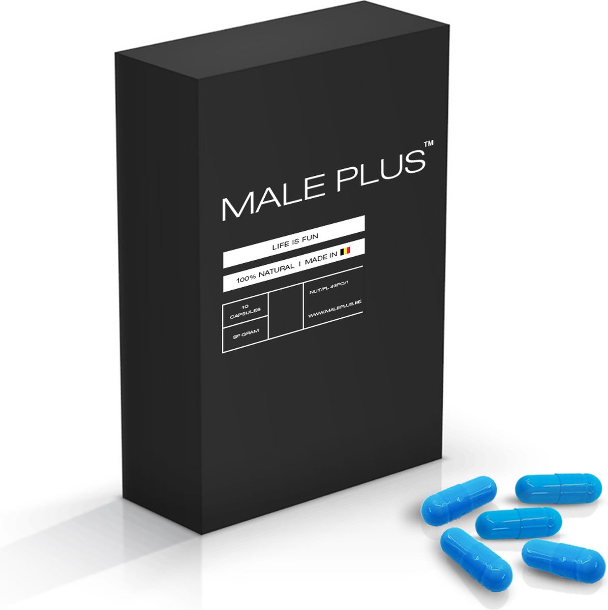 Male Plus Erection Pills capsules améliorant la libido complément bol com