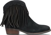 Omoda Taylor Enkellaarsjes - Enkelboots met rits - Meisjes - Zwart - Maat 34
