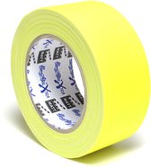 MagTape XTRA neon gaffa tape 50mm x 25m geel