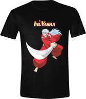 Inuyasha Inuyasha – Sword Pose - T-Shirt Zwart - Maat XXL