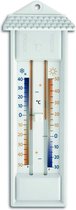 TFA Maxima Minima Wit/Oranje/Blauw analoge thermometer