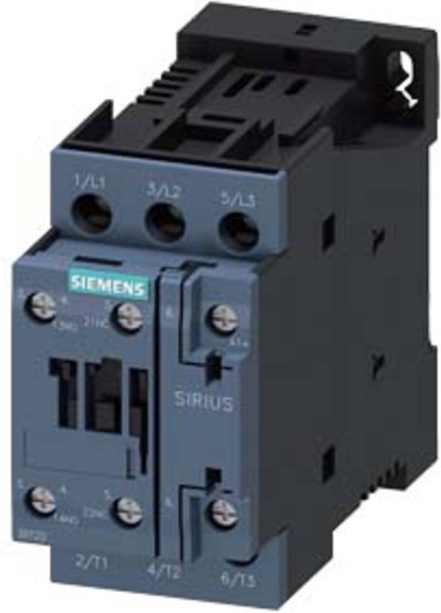 Siemens - 3RT2027-1BB40-0UA0 Contactor 3x NO 690 V/AC - Magneetschakelaar