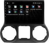 Navigatie Jeep Wrangler 2011-2014 carkit android 10 touchscreen usb apple carplay android auto ook voor iphone