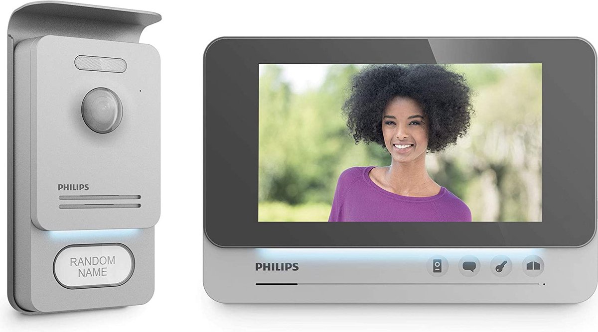Philips WelcomeEye Comfort Pro deurbel met camera