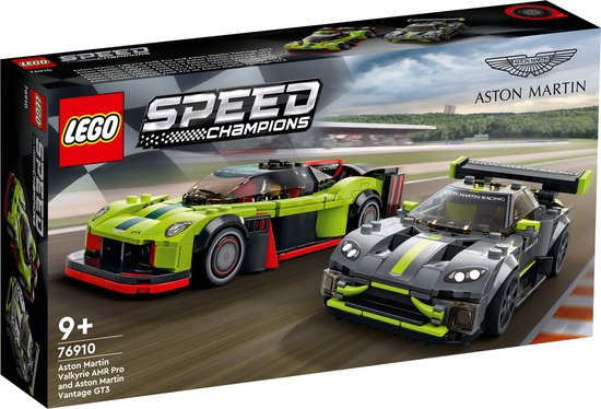 LEGO Speed Champions Aston Martin Valkyrie AMR Pro en Aston Martin Vantage GT3 - 76910