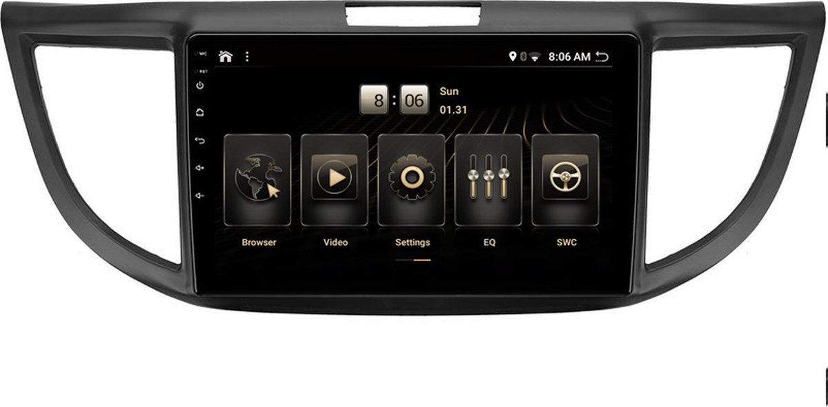 Navigatie Honda CRV 2012 – 2017 Carplay en Android auto carkit touchscreen android 10 ook voor iphone