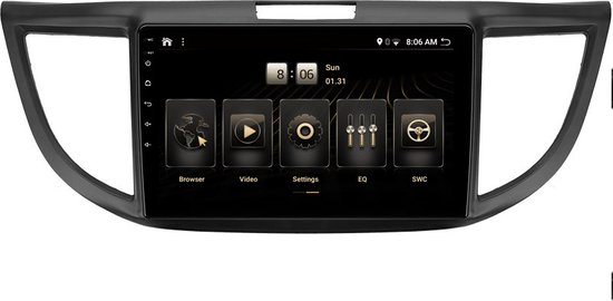 Navigatie Honda CRV 2012 – 2017 Carplay en Android auto carkit touchscreen android 13 ook voor iphone
