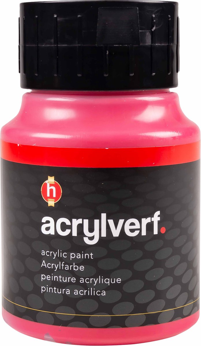 Acrylverf - Rood Magenta Red (#13) - Semi Dekkend - Creall Studio - 500ml - 1 fles