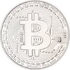 Afbeelding van het spelletje Bitcoin verzamelmunt - Munten - Crypto - Coin - Token - Souvenir - Met beschermhoes - zilver