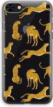 Case Company® - iPhone 8 hoesje - Luipaard - Soft Cover Telefoonhoesje - Bescherming aan alle Kanten en Schermrand