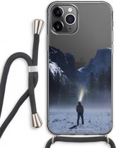 Case Company® - iPhone 11 Pro Max hoesje met Koord - Wanderlust - Telefoonhoesje met Zwart Koord - Extra Bescherming aan alle Kanten en Over de Schermrand