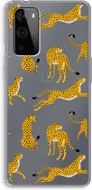 Case Company® - OnePlus 9 Pro hoesje - Luipaard - Soft Cover Telefoonhoesje - Bescherming aan alle Kanten en Schermrand