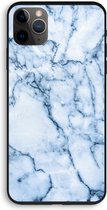 Case Company® - iPhone 11 Pro hoesje - Blauw marmer - Biologisch Afbreekbaar Telefoonhoesje - Bescherming alle Kanten en Schermrand