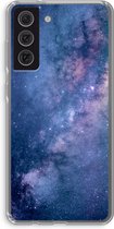 Case Company® - Samsung Galaxy S21 FE hoesje - Nebula - Soft Cover Telefoonhoesje - Bescherming aan alle Kanten en Schermrand