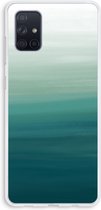 Case Company® - Samsung Galaxy A71 hoesje - Ocean - Soft Cover Telefoonhoesje - Bescherming aan alle Kanten en Schermrand