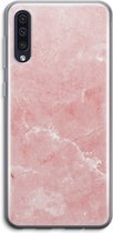 Case Company® - Samsung Galaxy A50 hoesje - Roze marmer - Soft Cover Telefoonhoesje - Bescherming aan alle Kanten en Schermrand