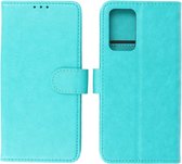 Hoesje Geschikt voor Samsung Galaxy A73 - Book Case Telefoonhoesje - Kaarthouder Portemonnee Hoesje - Wallet Cases - Groen